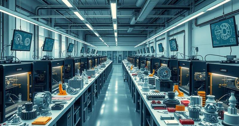 Fabricação de peças em impressora 3d
