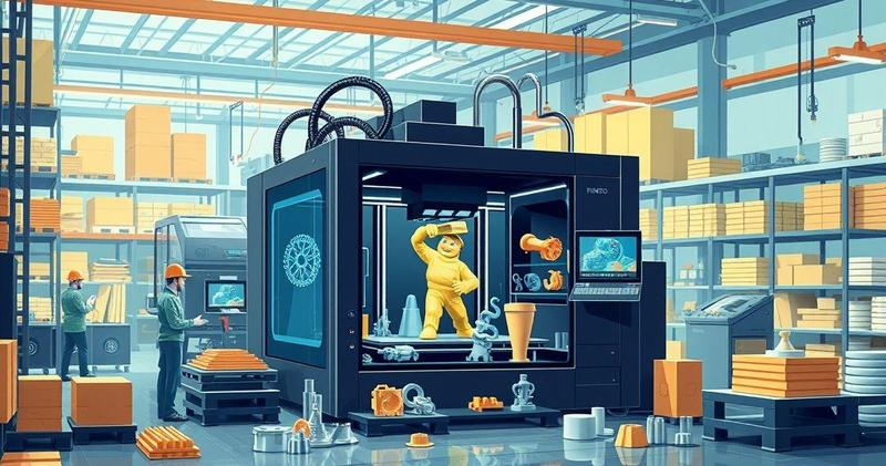 Impressão 3d industrial