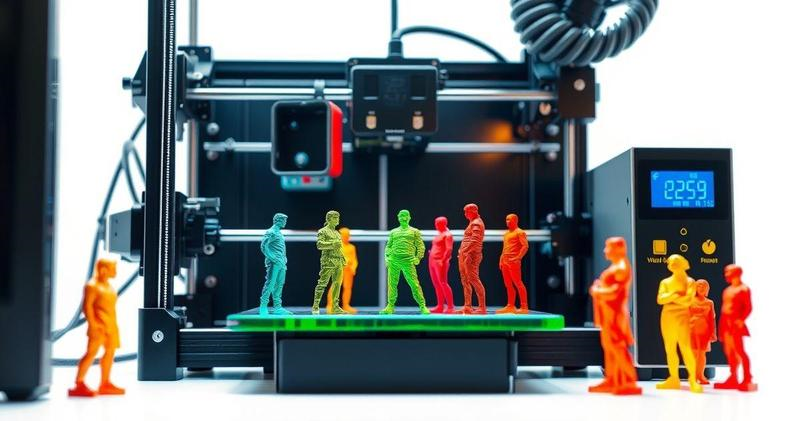 Impressora 3d para miniaturas de pessoas
