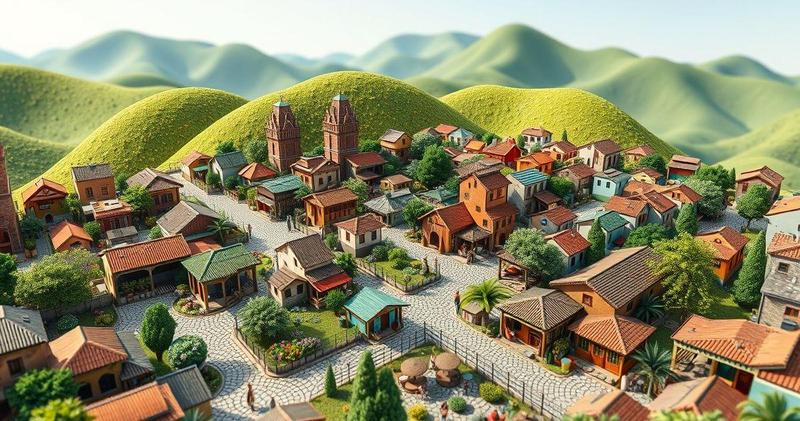 Maquete tridimensional em Minas Gerais