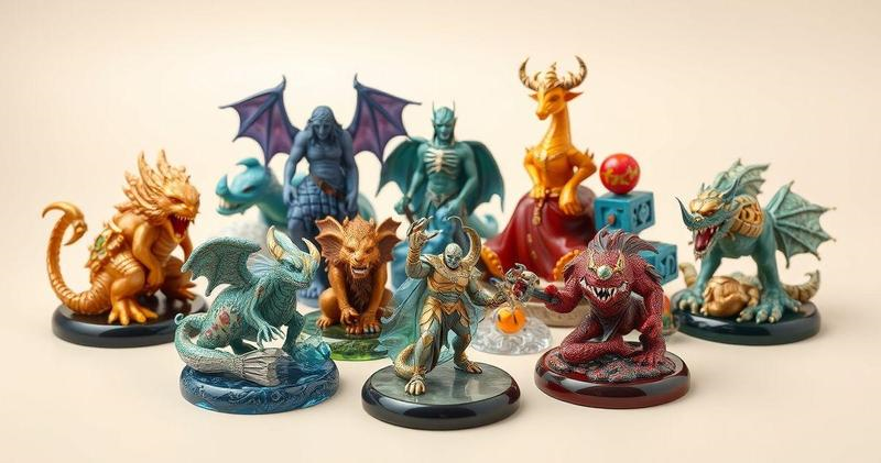 Miniaturas 3d resina